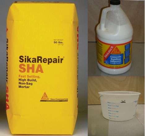 SikaRepair SHA Packaging: SikaRepair SHA - 50 lbs. bag.