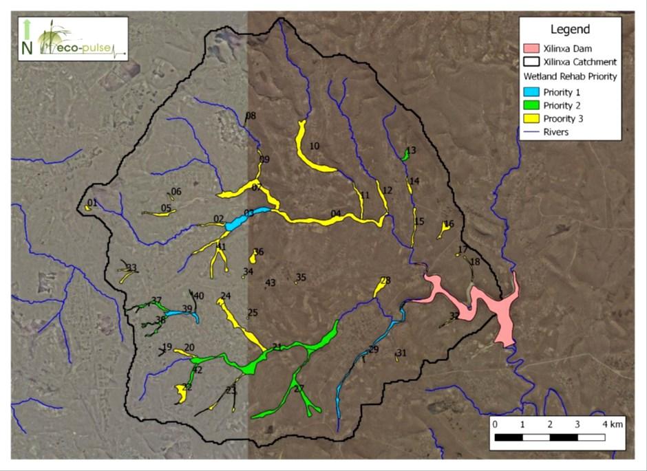 THE STORY Mapping and assessment of Strategic thinking, partnership priority wetlands prioritised areas to identify development and sourcing of In the second phase of the project, Eco-Pulse