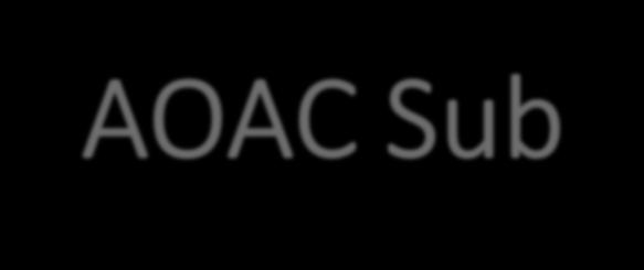 AOAC Sub-Sahara Africa Section