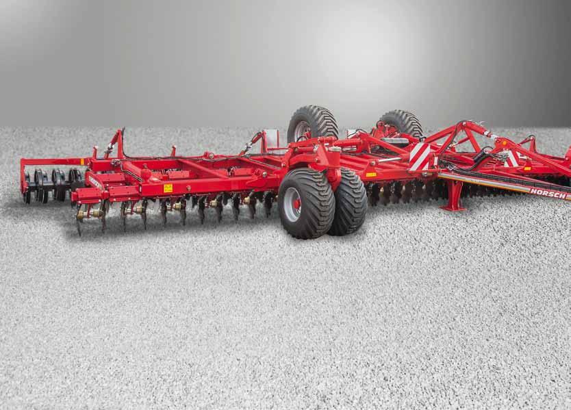 Joker 10/12 RT Quick stubble cultivation with large working width Strength and advantages of the Joker 10/12 RT: