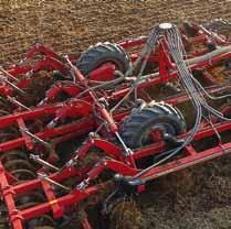 Partner HT / FT Controlled incorporation of fertiliser while cultivating With the rear and front hoppers Partner HT/FT Horsch offers a system that allows for placing fertiliser in a controlled way