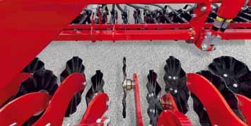 250 Number of seed coulters 52 60 Coulter pressure (kg) 5-120 5-120 Seed coulters/press wheels Ø (cm) 34/32