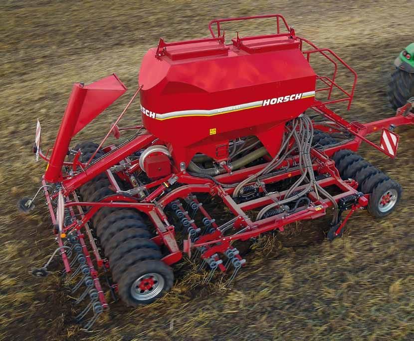 68 Sprinter ST/SW Innovative and robust tine seeding technology The Sprinter is a robust, compact and multifunctional tine seed drill available in working widths from 3 to 12 m.