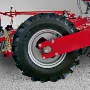 Tyre packer 6.00-16 AS Sprinter 3 to 6 ST. Ø 74 cm. Rigid packer with defined tyre size and integrated brake for a tine spacing of 25 cm.