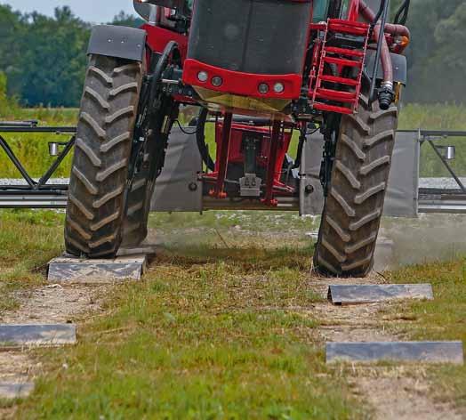 Research for the future HORSCH revolutionises boom control in plant protection and allows for an exact and secure control of the spraying boom above the crop.