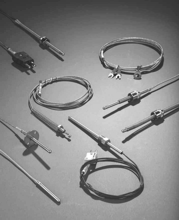 W A T L O W General Applications Over 90 years of manufacturing, research and design makes Watlow a world class supplier of temperature measurement products.