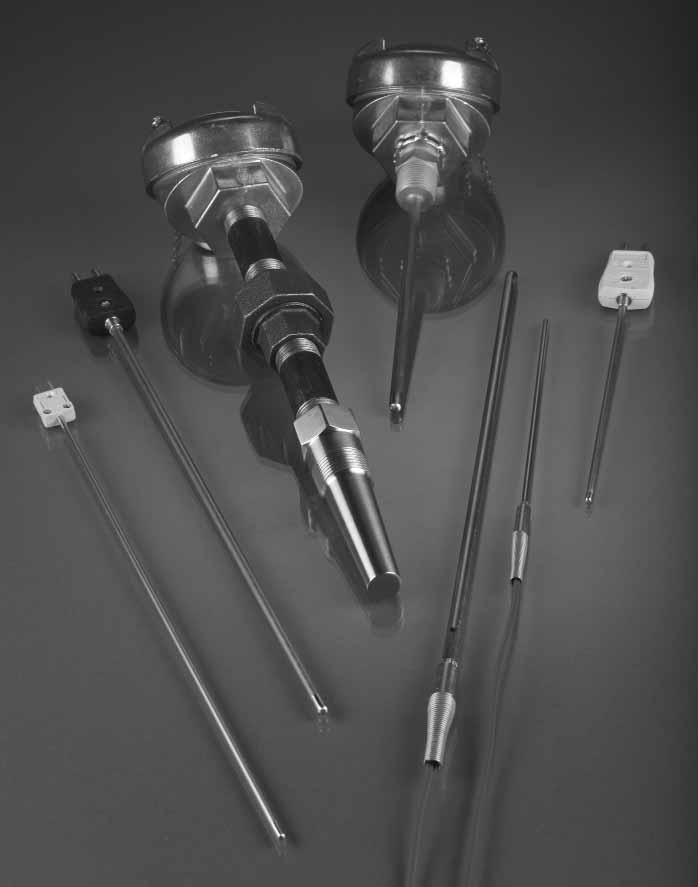 W A T L O W Mineral Insulated Watlow s mineral insulated thermocouples are fast-responding, durable, and capable of handling high temperatures.