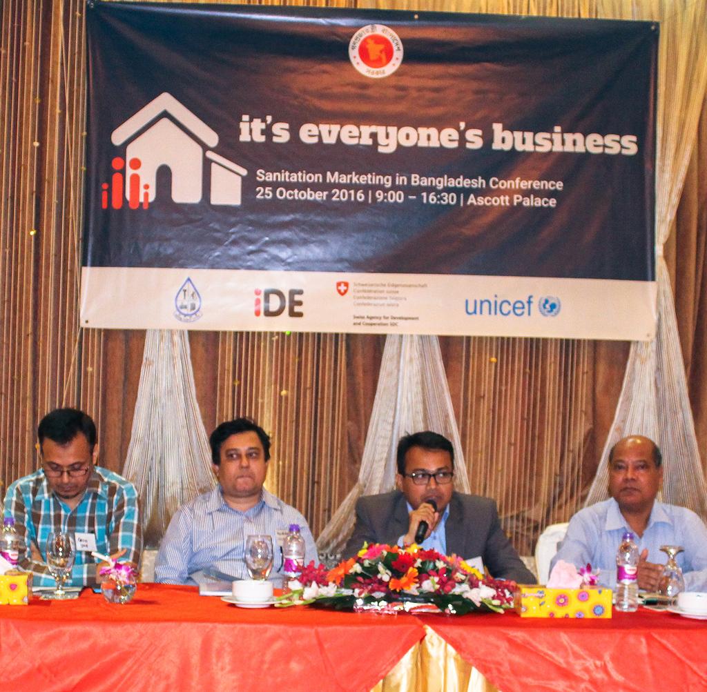 PUBLIC PRIVATE DEVELOPMENT PLATFORMS FOR SANITATION IN BANGLADESH Public-Private Development Platforms Through the development of public-private development platforms (PPDPs), SanMarkS aims to
