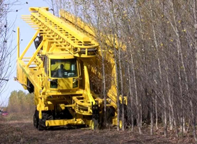 Commercial Demonstration of the EPS Whole Tree Harvester The section discusses the commercial potential of the EPS Whole Tree Harvester by covering: (1) its planned use with its trailer; (2)