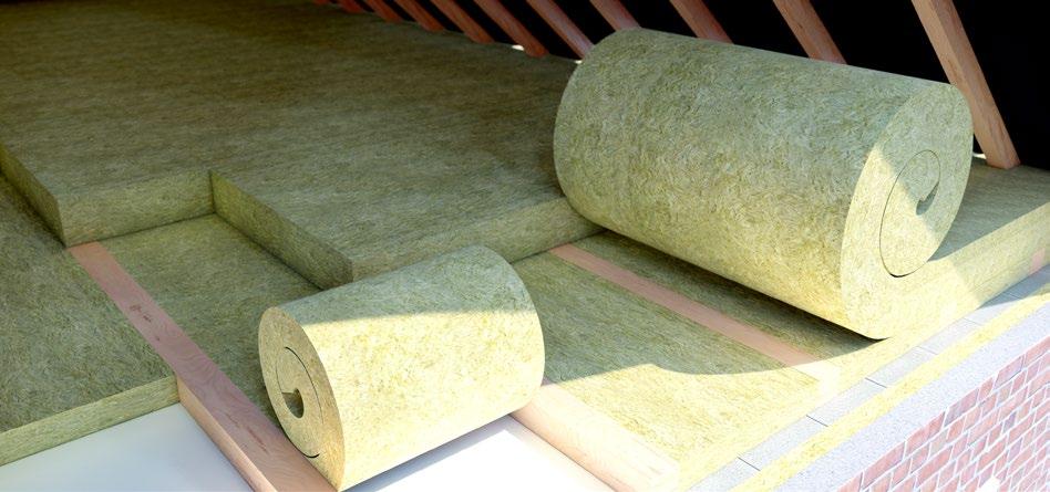 U-value (W/m 2 K) Performance Thermal ROCKWOOL Roll, Twin Roll and Rollbatt products have a thermal conductivity (k value) of 0.044W/mK.