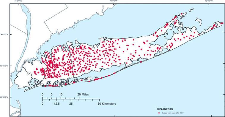 Water use on Long Island Public