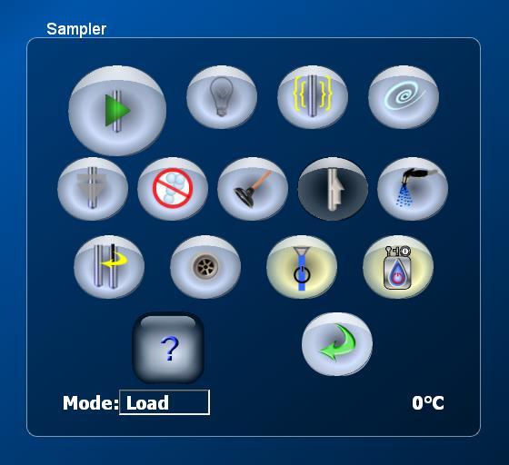 SmartSampler Control Touch Screen Control Panel Intuitive operation using