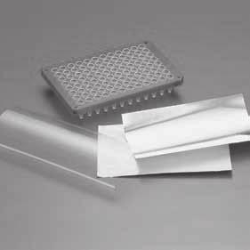 Seal your plate with heat Heat Sealing Materials Product features of Heat Sealing Materials Hermetic sealing of PCR plates, especially recommended for low reaction volumes Best protection against