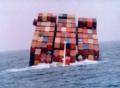 Incidents / Risks structural failures New generation of container vessels are all purposely build, new vessels with a specific design for carrying containers Little number of ship conversations in