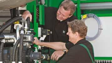 Our service technicians can be at your site with the right parts at short notice.