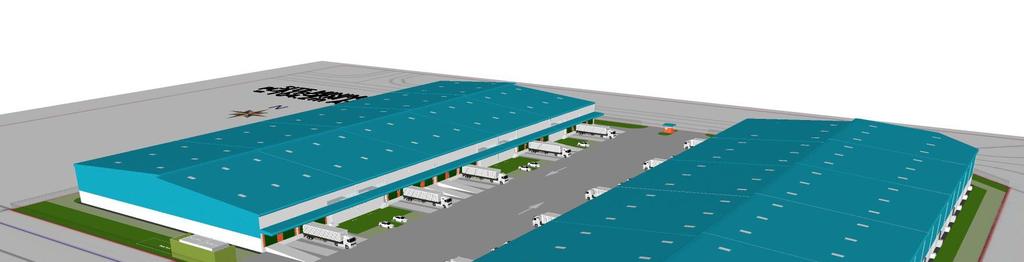 Warehouse Perspective View Phase 1 15,000 sqm