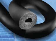 Coilflex Duct Liner Fiber-free elastomeric foam rolls, highly conformable for factory application.