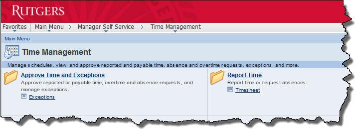 Step-by-Step Instructions to Submit an Overtime Request: Navigation: Manager Self Service >