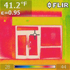 3 - Heat loss at uninsulated foundation.