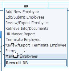 employee s termination record (i.e. employee evaluations, letters of resignation, transfer forms, etc.) are also included as PDF attachments. 1.8.