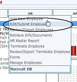 File W-4 Emp. Trans. Form File Emp. Trans. Form If you ve selected Yes for the W-4 on File field, the File I-9 field becomes available.