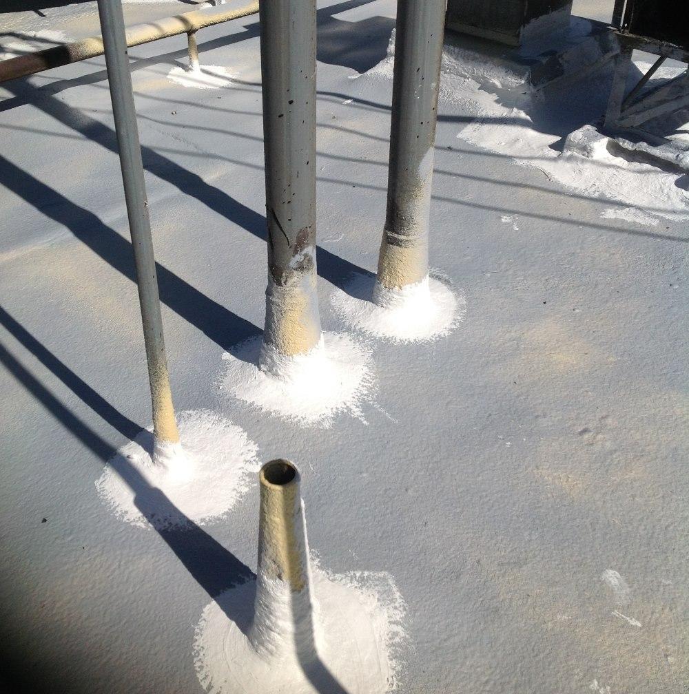 of closed-cell polyurethane foam Apply Roof Foam After application of 3 lb. Closed Cell Foam at approx.