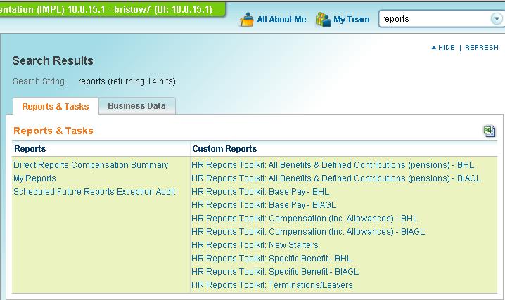 Reports How do I View/Schedule/Print a Report? A list of reports will be displayed to choose from. Select the report that you are looking for. Type reports in the Search Window.
