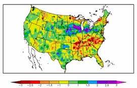 Variables: - percent annual seasonal greenness (PASG) - start of season anomaly (SOSA) Measure of broad scale geographic patterns of dryness.