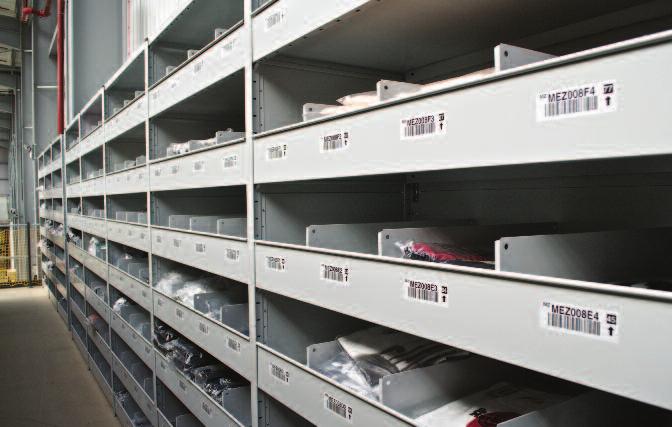 With its wide range of bay heights, widths depths and duties Euro Shelving can expand as your storage requirements