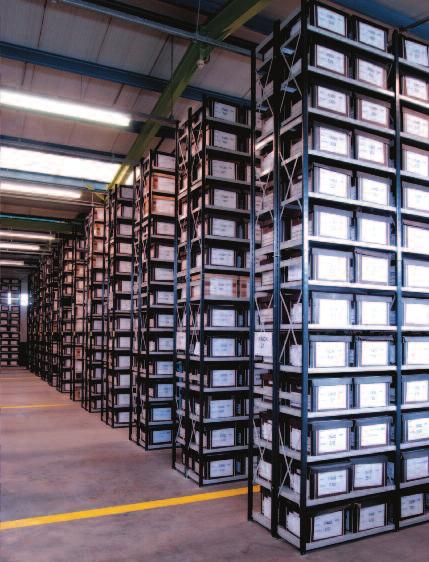 In environments where space is limited, Euro Shelving gives you the capacity to