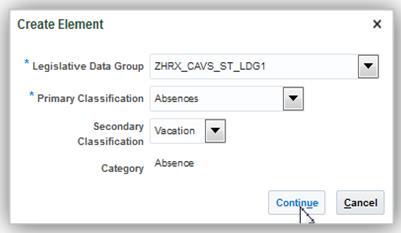 You can process the payroll that includes these absence entries and view the resulting absence balances on the person's Statement of Earnings (SOE).