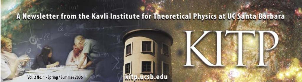 The Kavli Institute for Theoretical Physics was the first national research center established the National Science Foundation. It may still be the most successful.