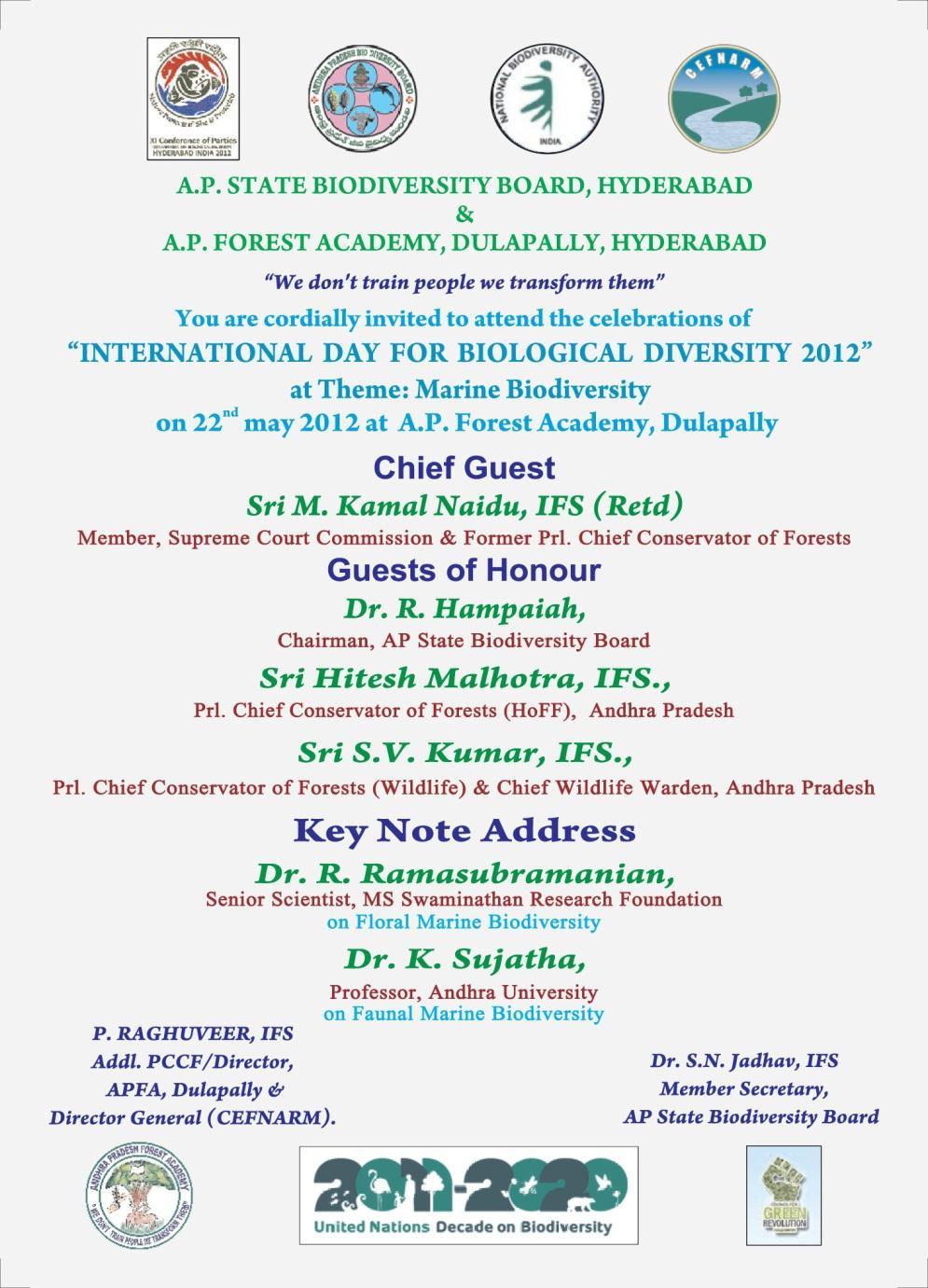 Andhra Pradesh Biodiversity Board 6 5 th