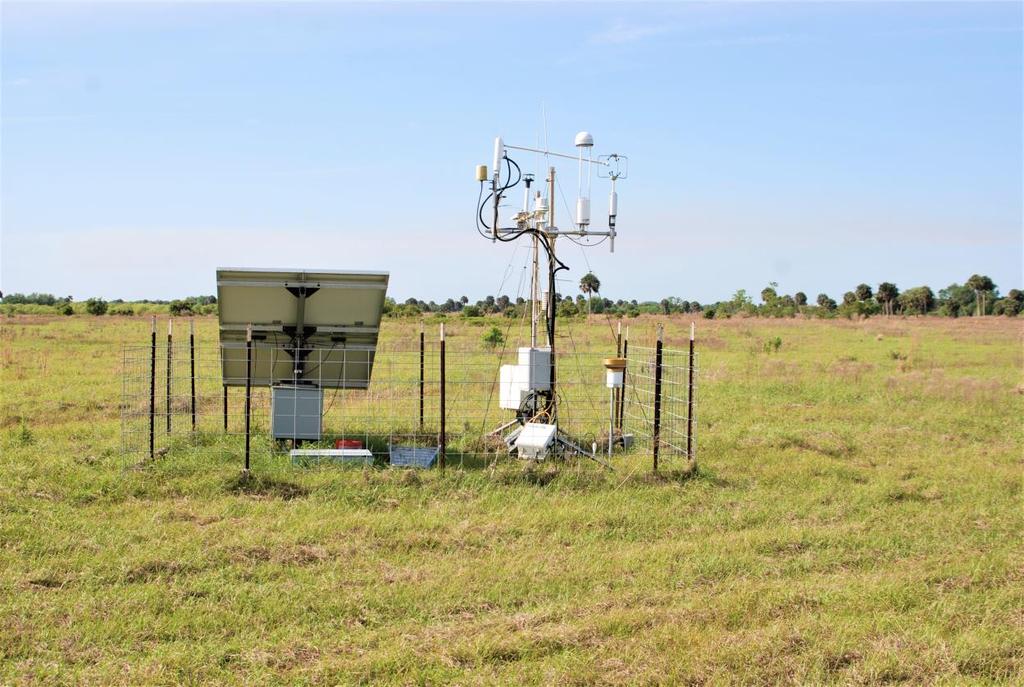 Photo 5: Advanced instrumentation called Eddy flux towers are one of the ways greenhouse gas
