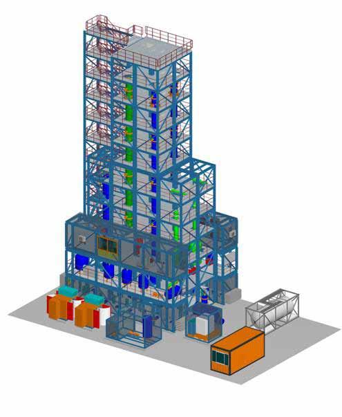installation in containers Optimized process design for a reduced energy demand Pumps and Heat Exchanger IZEC