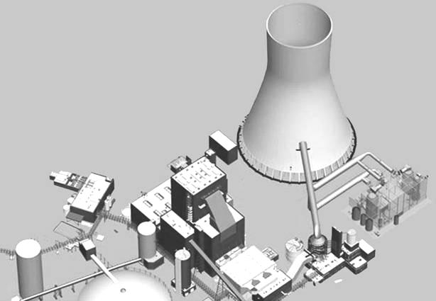 Scale up and integration of Full Size CCS-Plant h ~ 50 m Absorber diameter of 12 m is state-of-the art in chemical industry h ~ 42