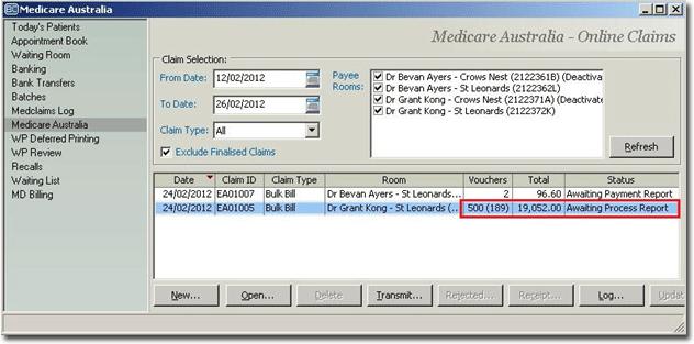 Medicare Easyclaim Transaction Status The following information describes the various Medicare Easyclaim Transaction status, and how to deal with them, where applicable.
