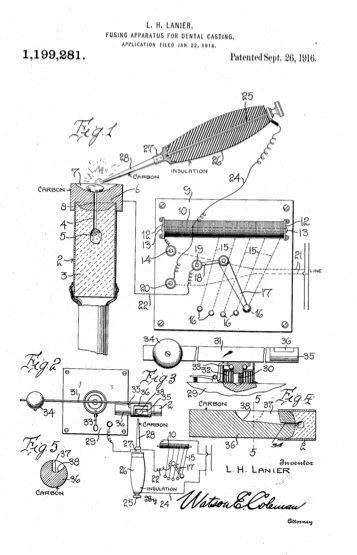 ARC MELTING FOR INVESTMENT CASTING 1916 US PATENT Proposed arc melting