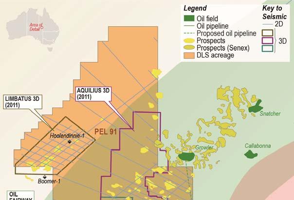 Western Flank Oil Fairway - Exploration and development 10 Highlights DLS interest 60% Highly prospective - multiple 2D/3D