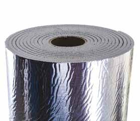 ITEM SPECIFICATIONS TROCELLEN CL1 ROLLS Chemically cross-linked, closed cell polyethylene rolls, density 30 kg/m³, anthracite grey, Class 1.