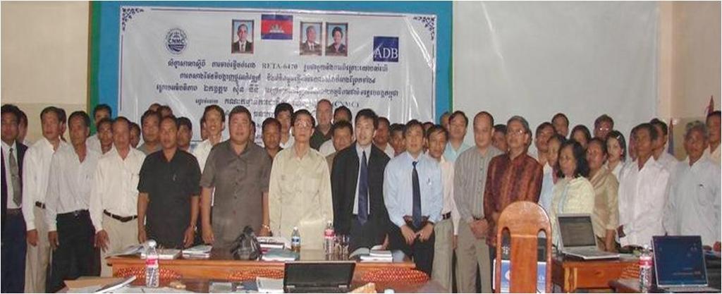 4-Ps BCCDM structure for implementation of IWRM Co Honor Chair Governors of Kratie province and Mondulkiri province Co Chair National Coordination Team Vice Co