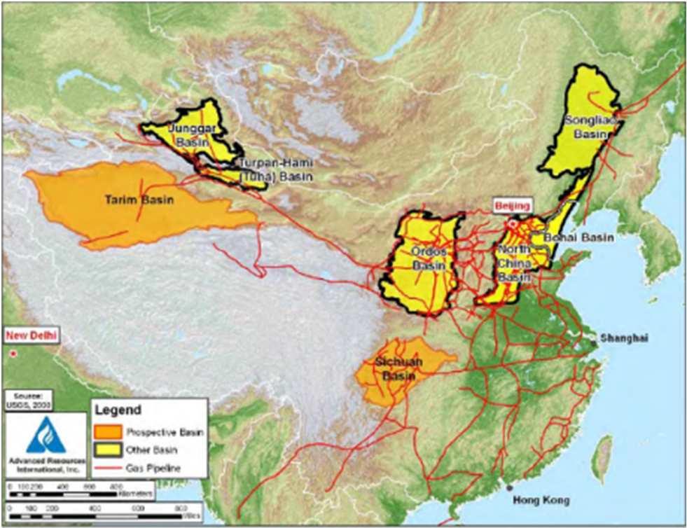 Current Developments China s 12 th Five Year Plan stipulates accelerated development of Ordos Basin gas Rated one of the world s largest gas basins 1, current production ~1.
