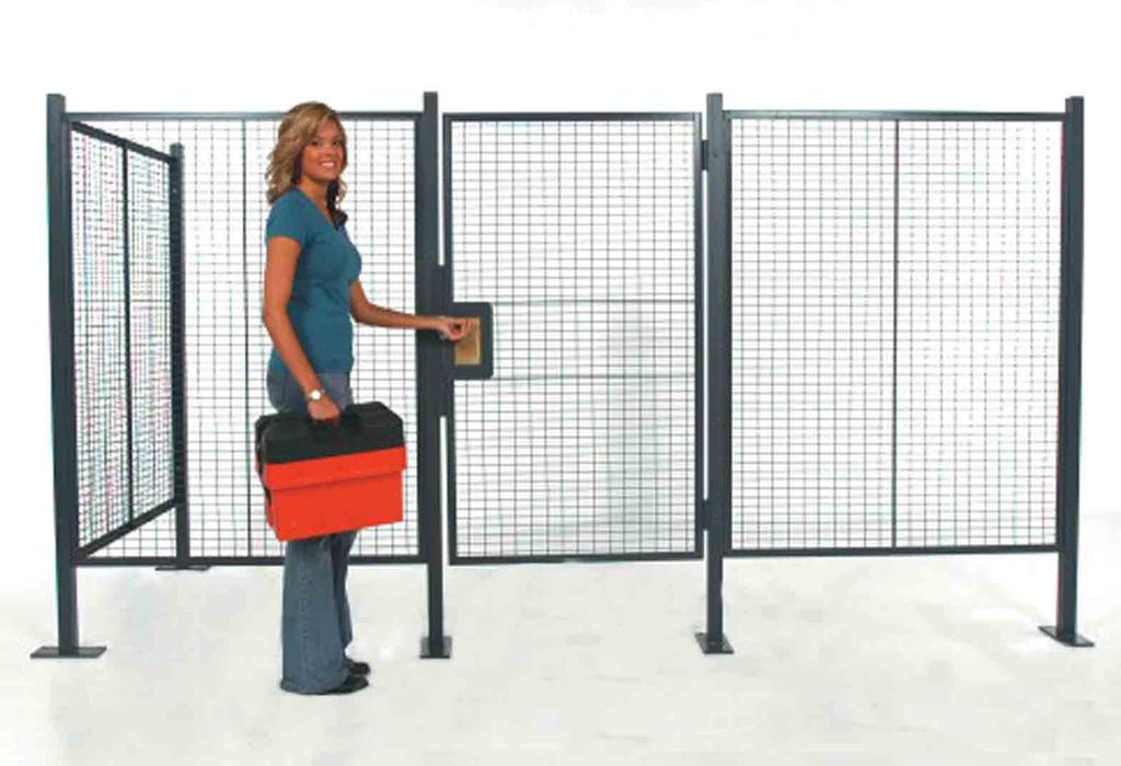 Quick-Ship Ships in 48 Hours The 6-2 Guard System Our barriers are a reliable, versatile, and economical answer to personnel safety Wire Partitions from WireCrafters are a simple, effective way to