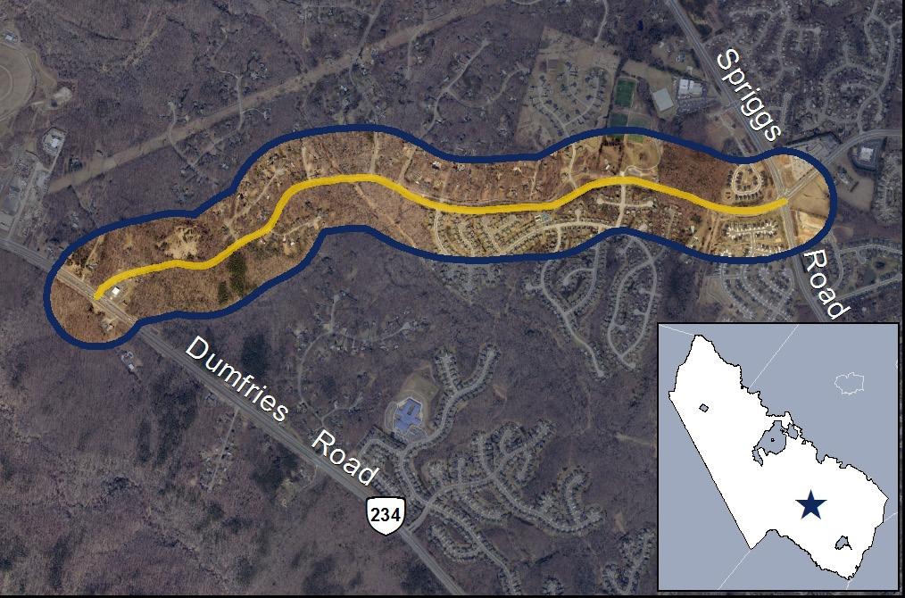 (Dumfries Road). Connectivity - Complete the four-lane widening of Minnieville Road from its northern terminus with Old Bridge Road to its southern terminus at Route 234 (Dumfries Road).