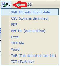 Reports: Various reports can be run, printed or exported from Web Center. View Reports by criteria: Once criteria is selected, enter specific data: reports click Clear.
