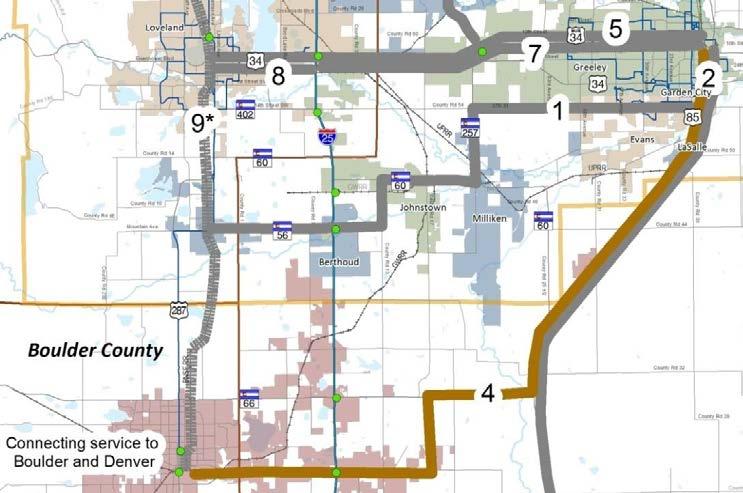 RTC 4: Greeley-to-Longmont Primary Investment Need: Increase regional connectivity, Increase mobility, Economic development : Greeley, Evans, Unincorporated Weld County, Longmont The vision for RTC 4