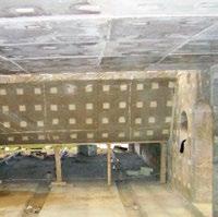 ramming, gunning or shotcreting, in some furnaces precast pieces may even be
