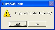 A question appears asking if you wish to start processing. 2. Answer yes to the question that appears. 3.