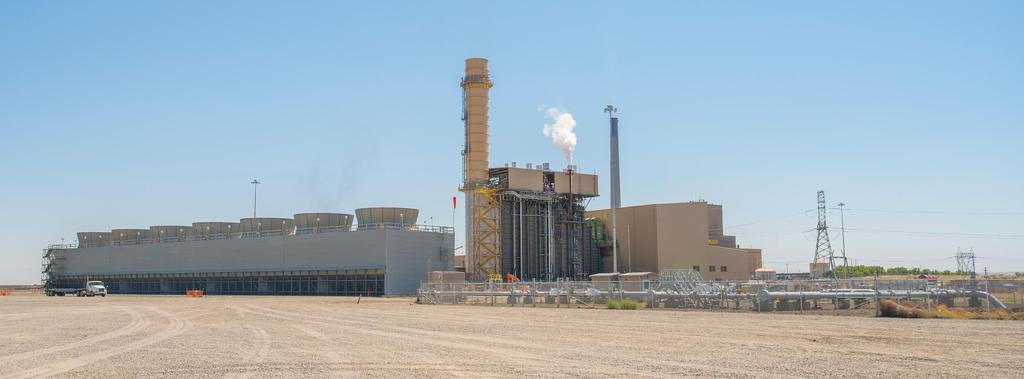 New Generation: Baseload Resource Carty Generating Station: Placed in-service on July 29, 2016 Carty Generating Station, a 440 MW natural gas baseload plant near Boardman, OR Capital costs, including
