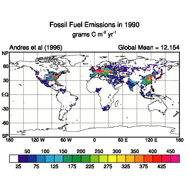 Fossil Fuel Emissions Information Fossil Fuel Combustion and the Economics of Energy For more information, please see the emissions readings on the AT76 web site Tabulations of emissions by country: